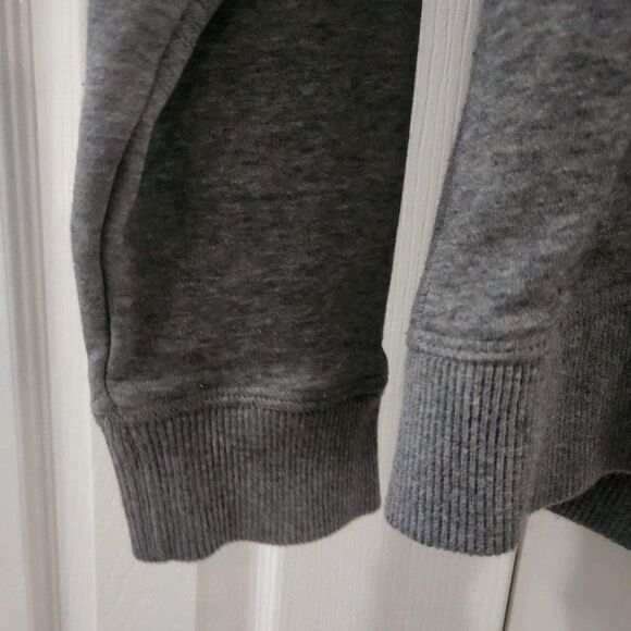 Puma Women Gray Big Logo Long Sleeve Pullover Kangaroo Pocket Hoodie Siz… - Picture 2 of 5